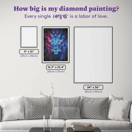Diamond Painting Firstborn 16.5" x 22.4" (42cm x 57cm) / Round with 32 Colors Including 1 AB / 29,749
