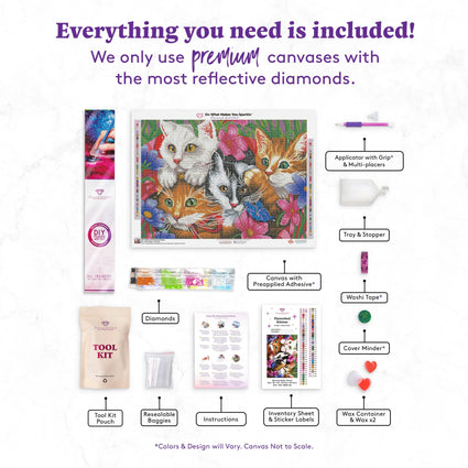 Wildlife DIY Diamond Painting Stickers – All Diamond Painting