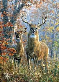 Diamond Painting Forest Monarch 27.6" x 37.8″ (70cm x 96cm) / Square with 48 Colors including 3 ABs