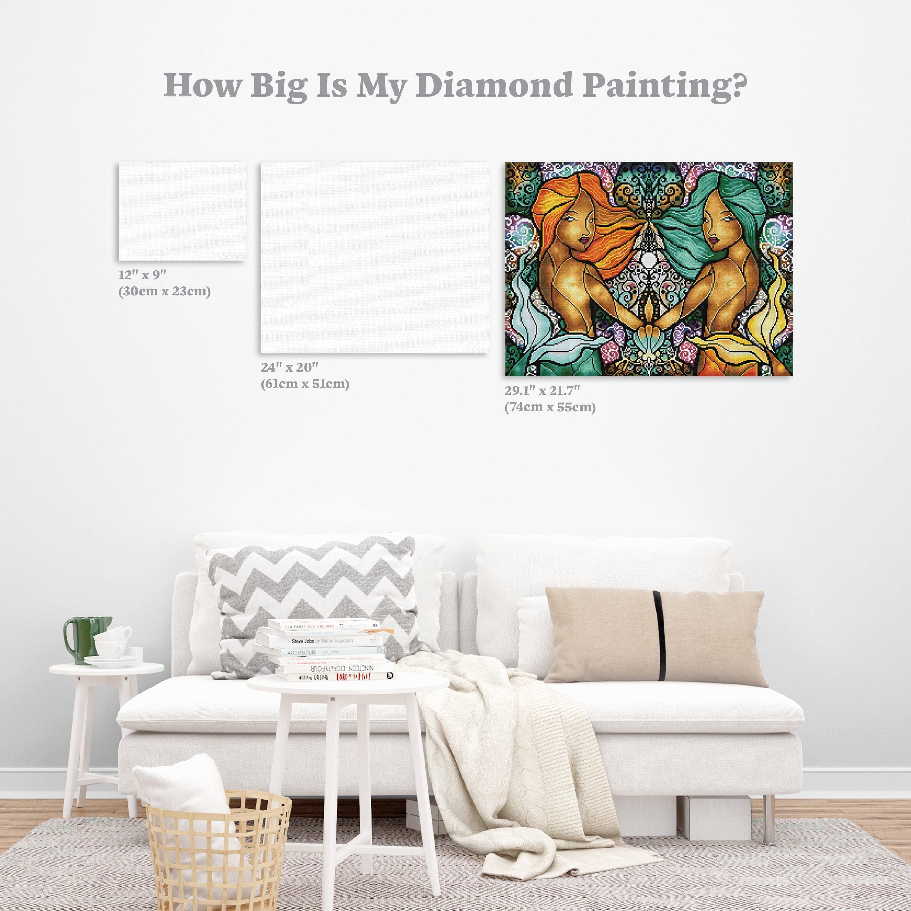 ふたご座 ダイヤモンドペインティングキット – Diamond Art Club