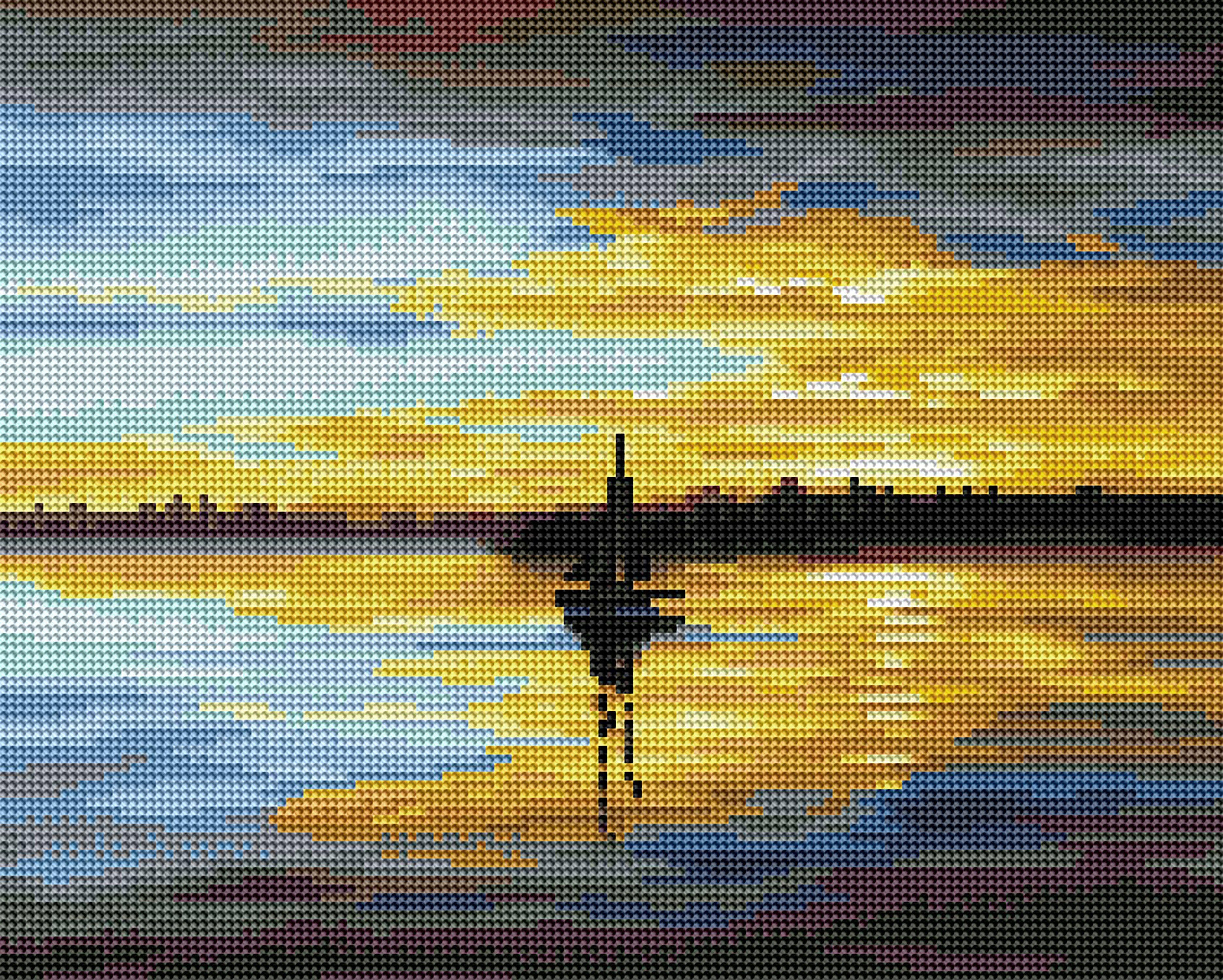 golden-sunset-diamond-art-