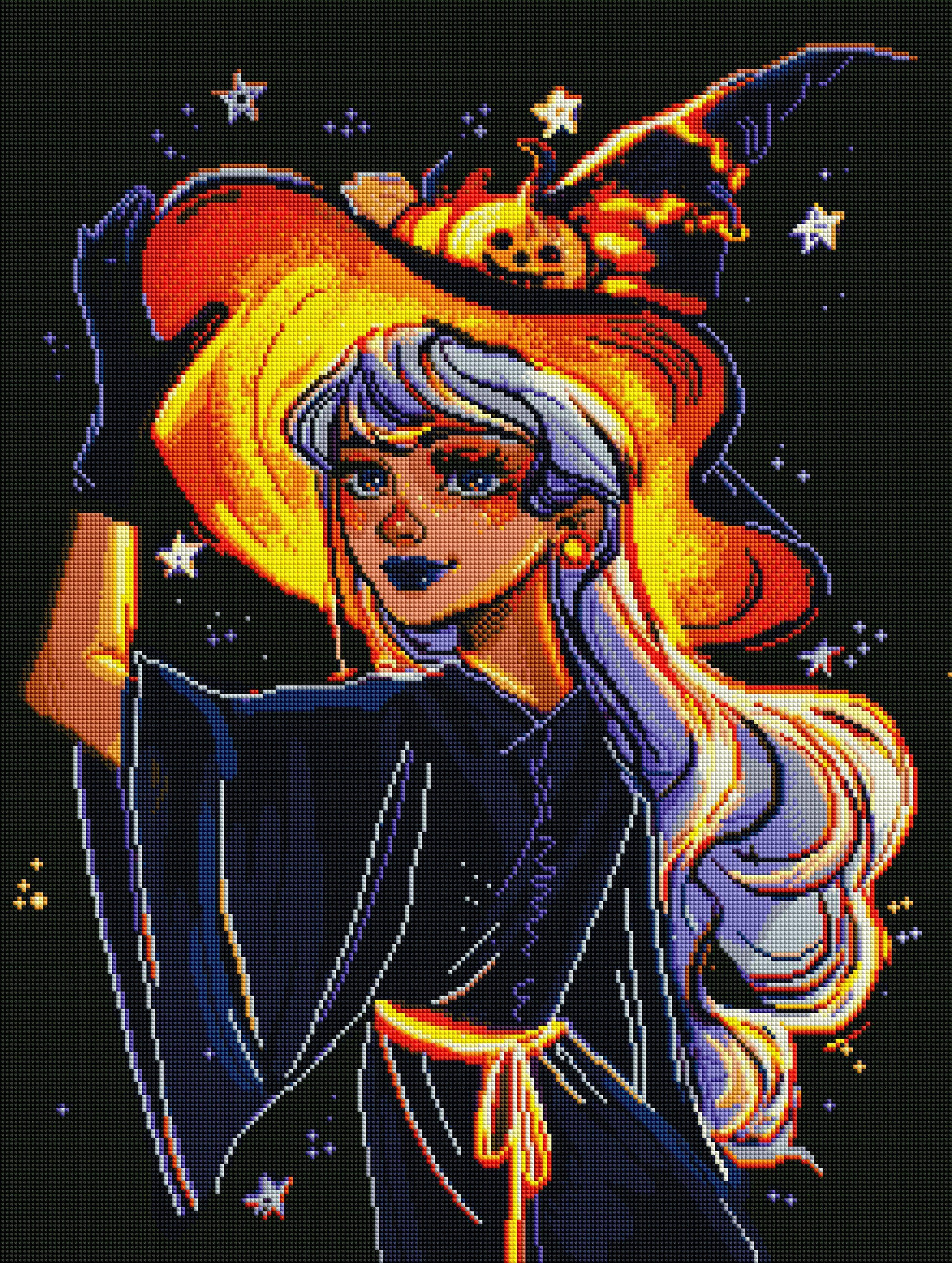 Halloween Witch – Diamond Art Club
