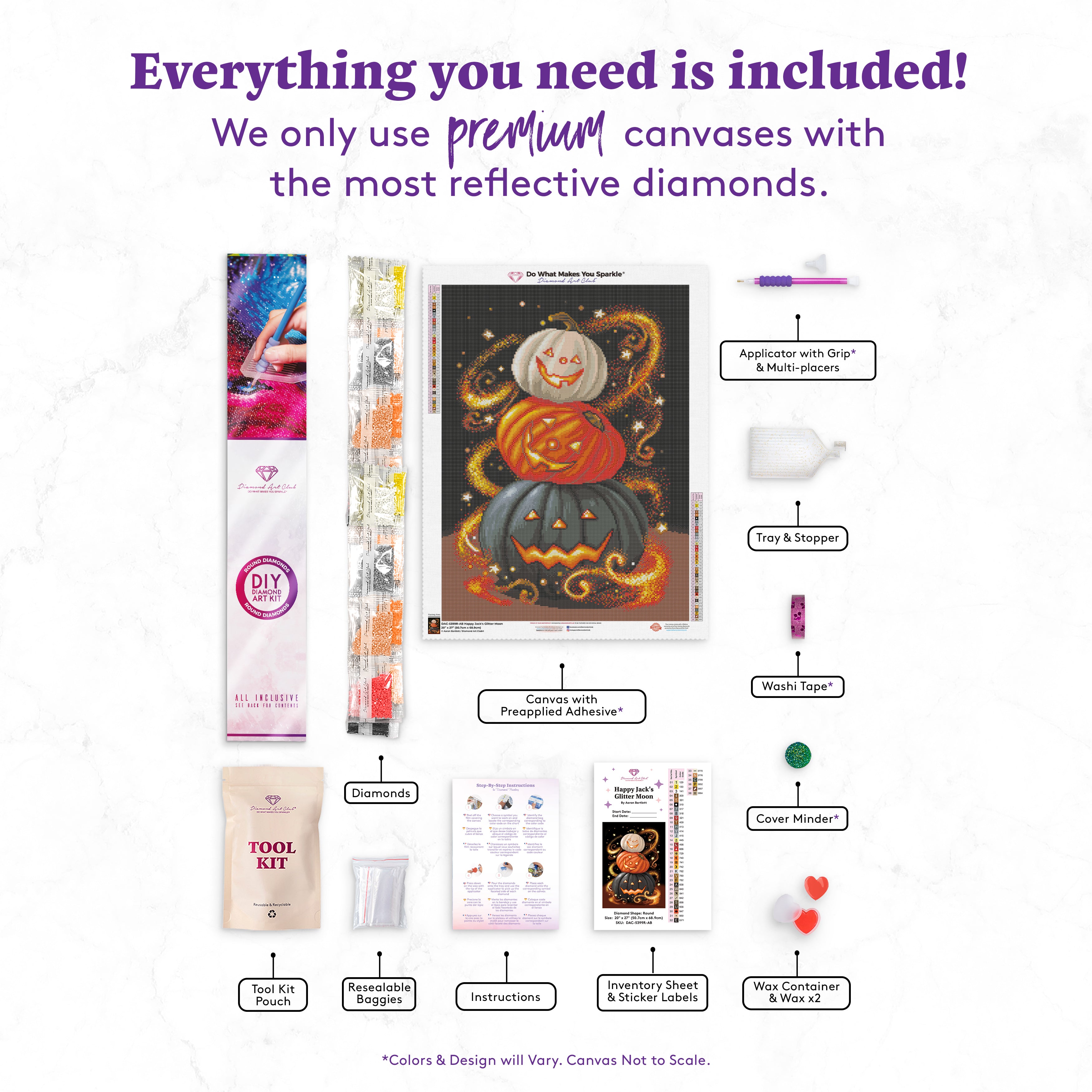 Step By Step Guide To Diamond Art - Arts & Crafts -Made In UK