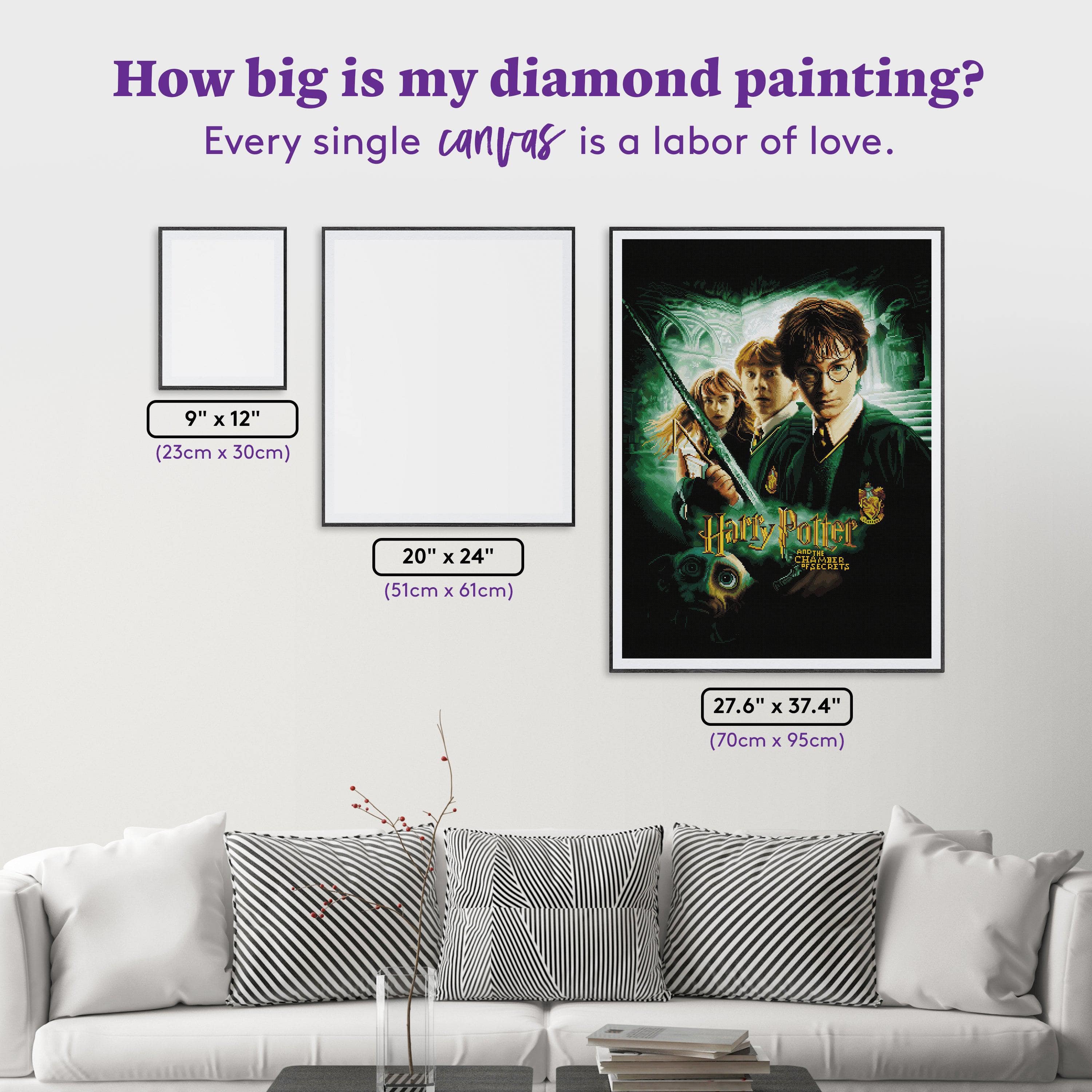 Hedwig and Harry Potter Diamond Painting Kits 20% Off Today – DIY