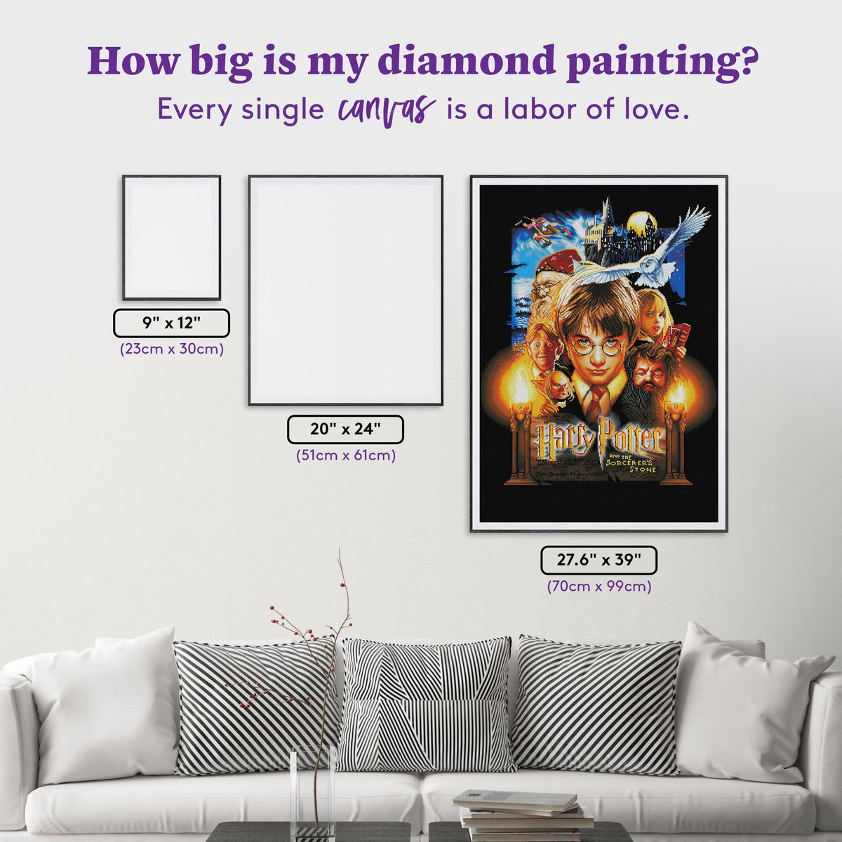 HARRY POTTER - L'ordre du Phénix - 3D Lenticular Poster 26X4 HARRY POTTER - L'ordre du Phénix - 3D Lenticular Poster 26X4