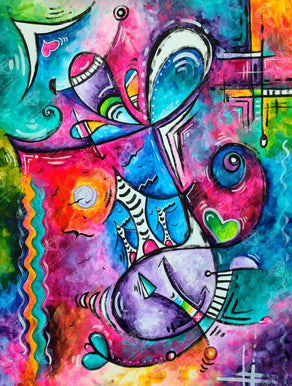 Diamond Painting Home on the Hill 22" x 29″ (56cm x 74cm) / Square with 63 Colors including 5 ABs / 64,532