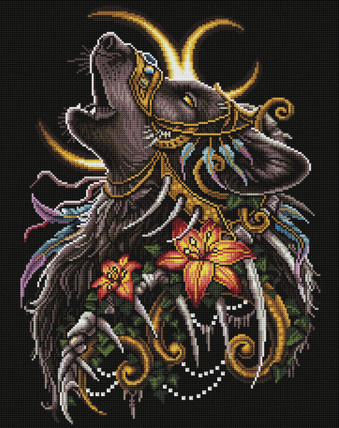 Howling Wolf – Diamond Art Club