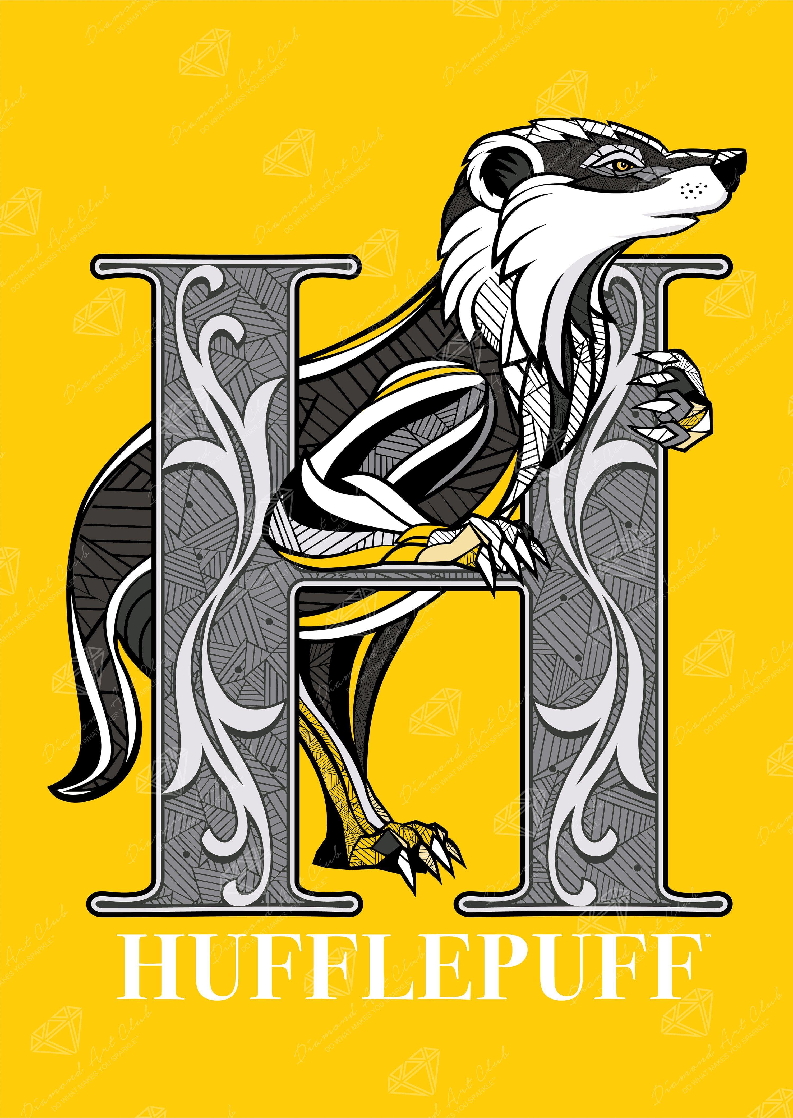 Just finished this Hufflepuff diamond painting : r/harrypotter