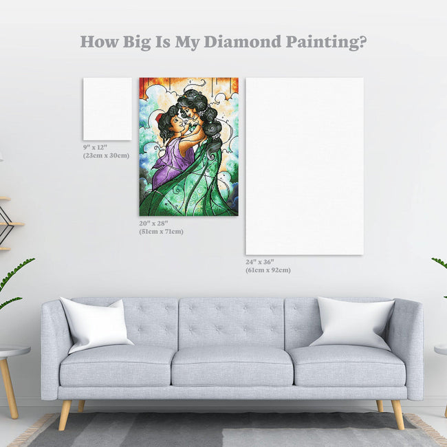 Diamond Painting I Choose You (final edition) 20" x 28″ (51cm x71cm) / Round With 47 Colors Including 1 AB
