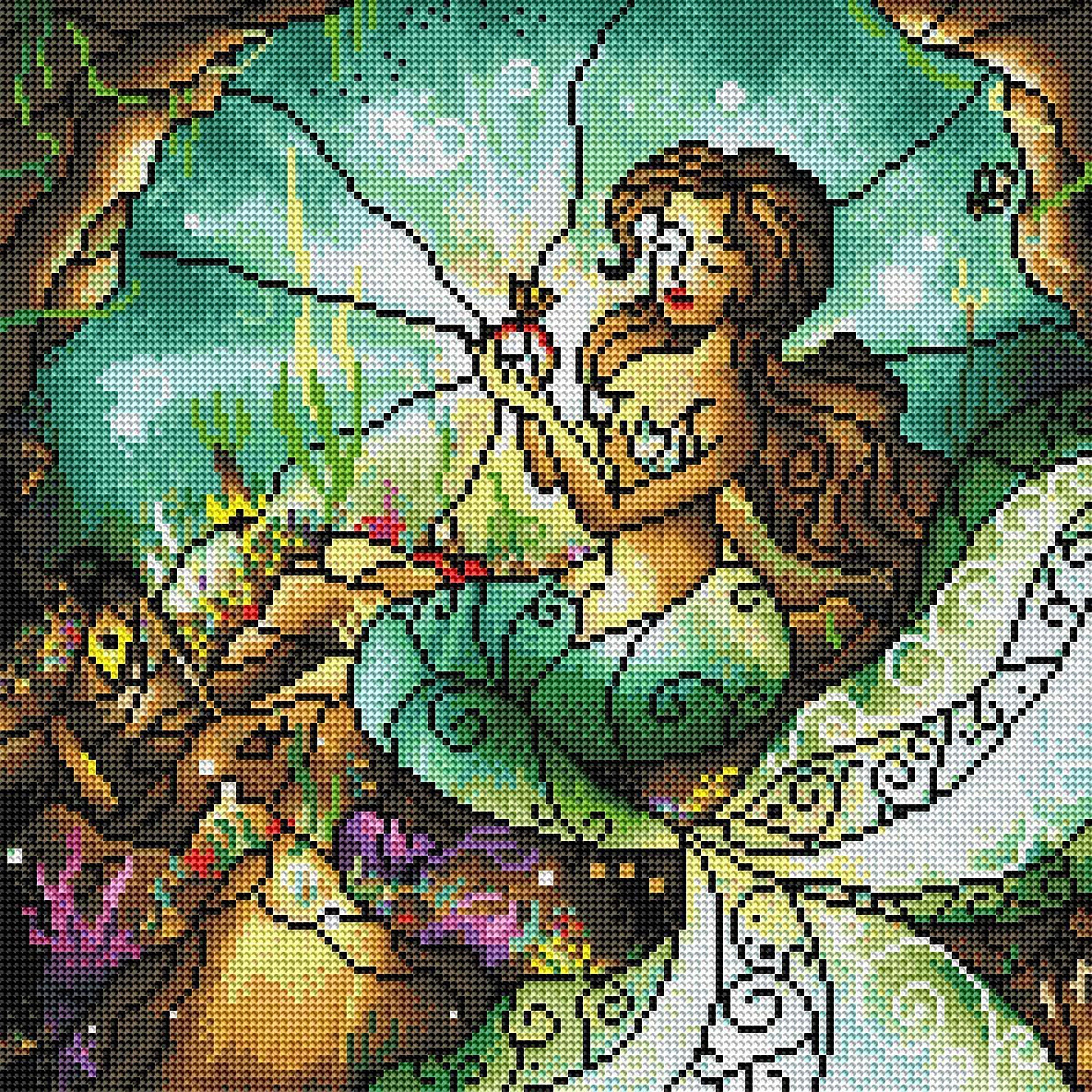 Jade's Treasure ダイヤモンドアートキット – Diamond Art Club