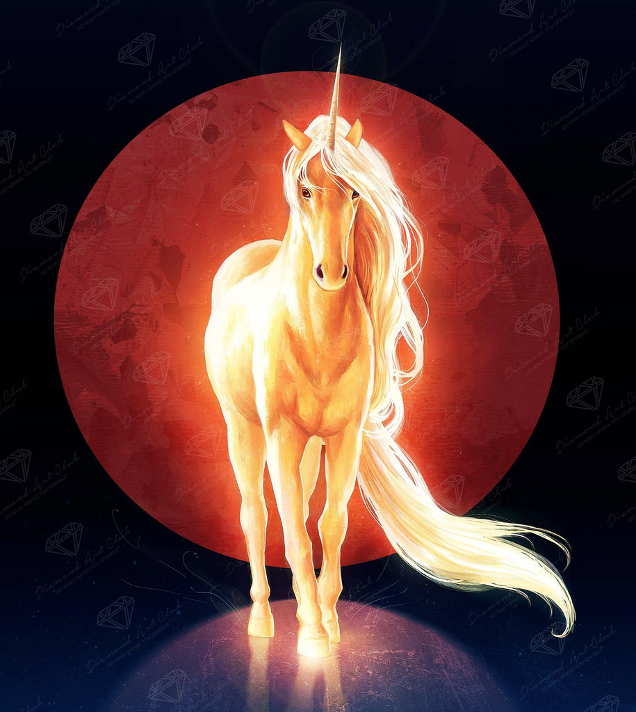 Last Unicorn — 12.5" x 14" Square 25 Colors 17 766