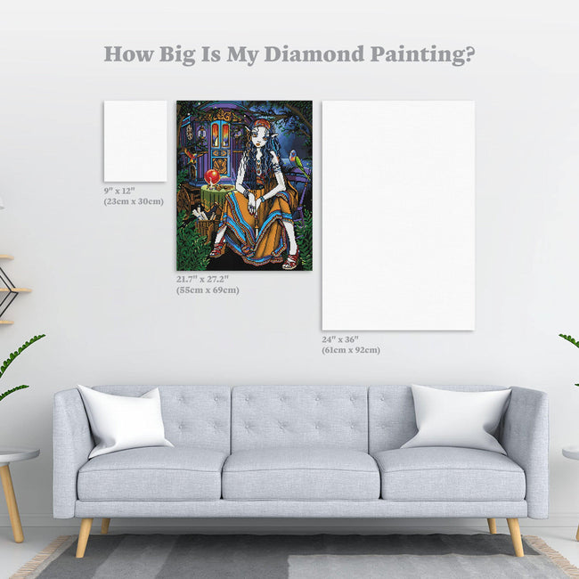 Diamond Painting Limited Edition | Remember Me 21.7" x 27.2″ (55cm x 69cm) / Round With 38 Colors Including 3 ABs / 47580