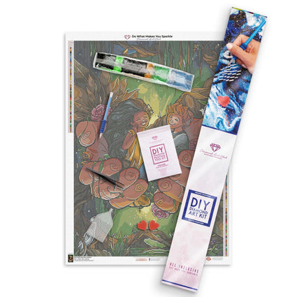 Diamond Painting Love One Another 27.6" x 39.8″ (70cm x 101cm) / Square with 62 Colors including 2 ABs / 110,791