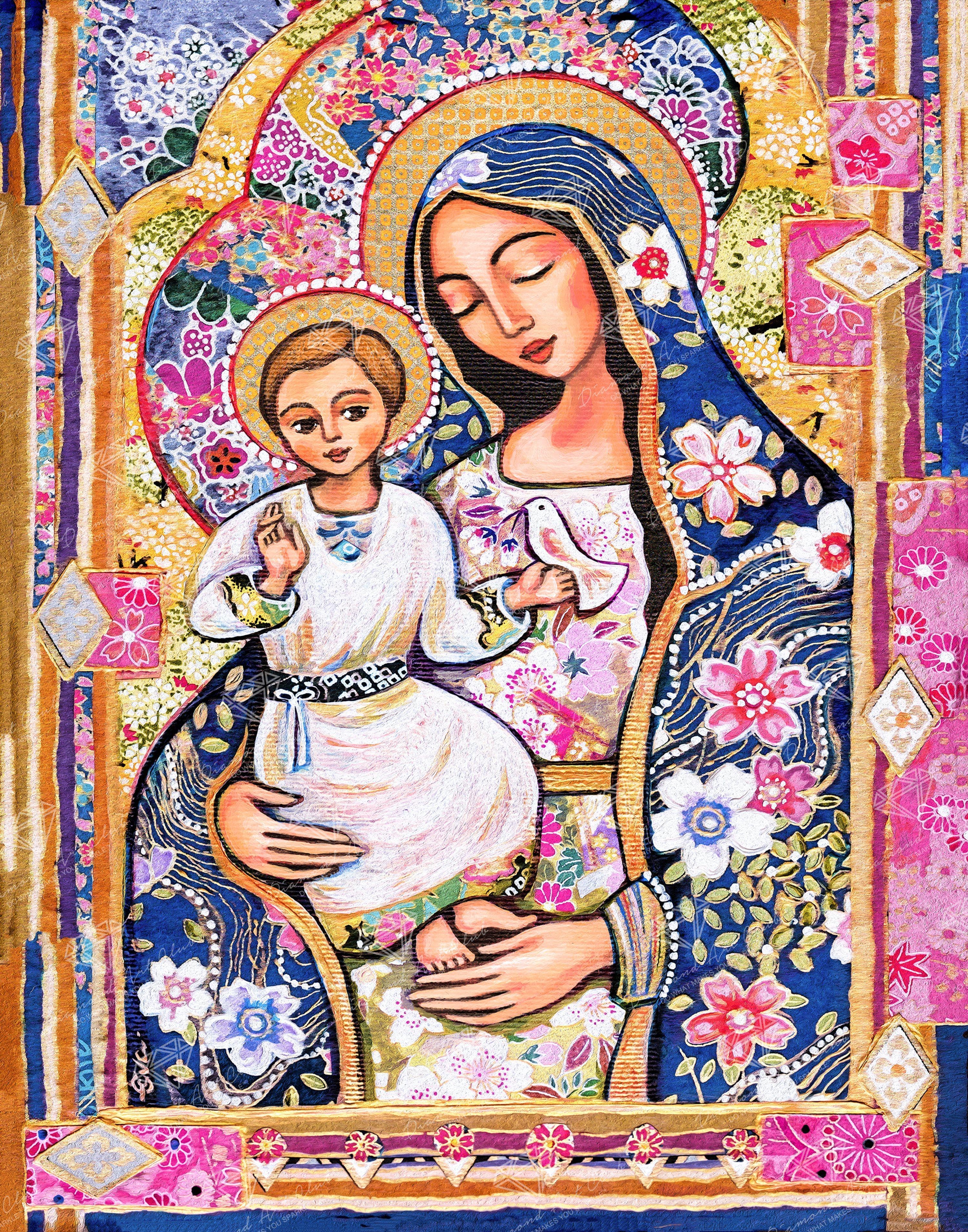Madonna and Child Diamond Painting | Diamond Art Club™