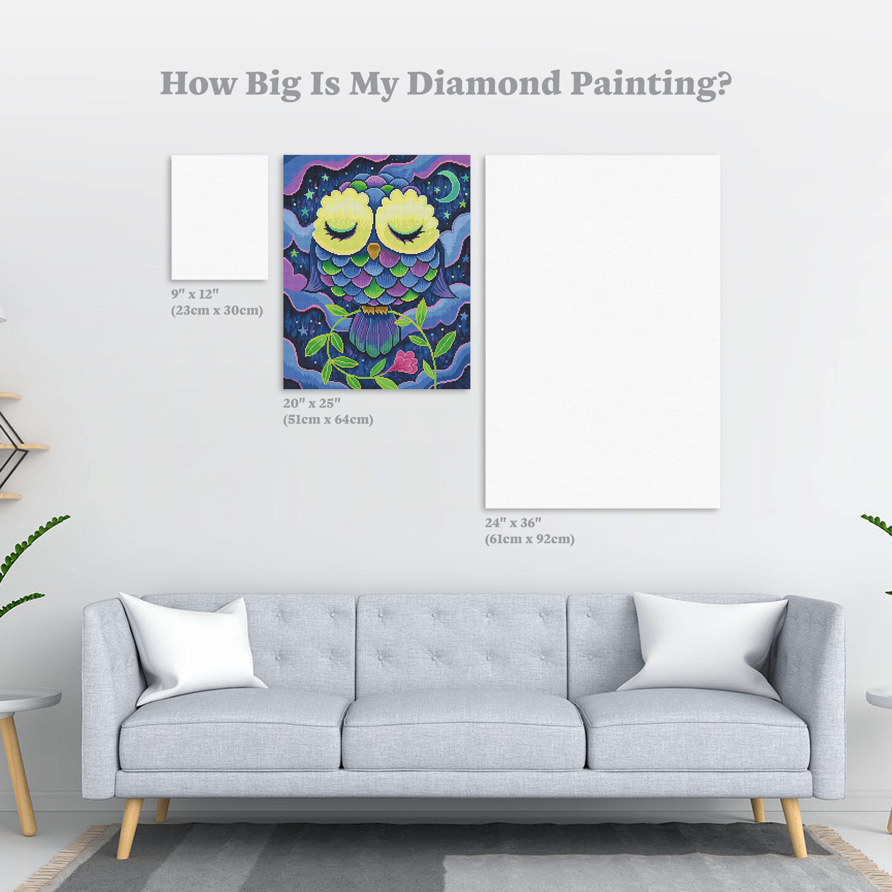 Midnight Owl – Diamond Art Club
