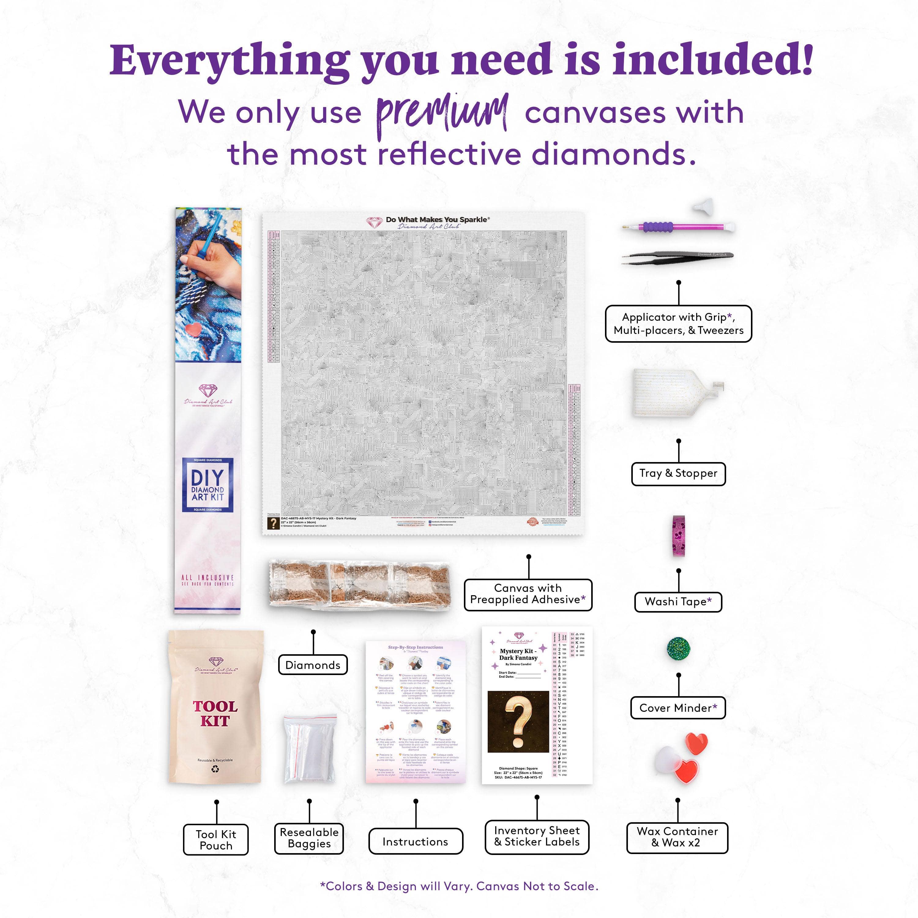 Mystery Kit #17 - Dark Fantasy – Diamond Art Club