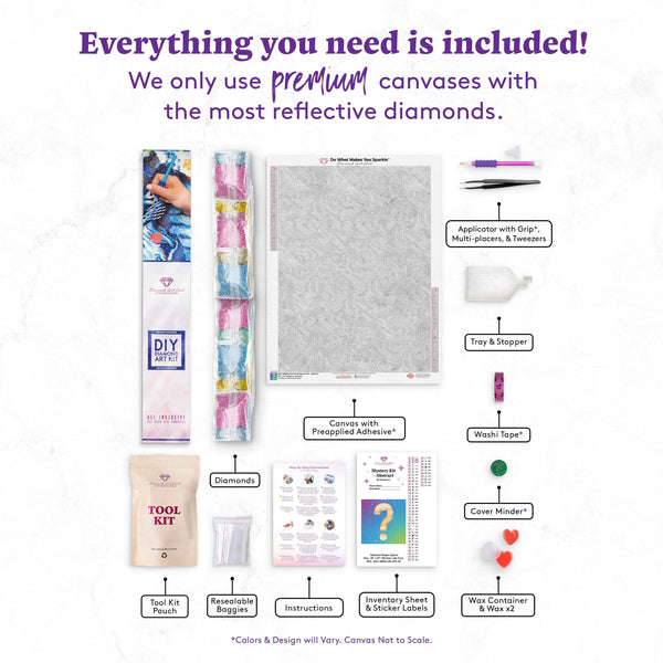 Kit Diamant Diamond Art Club – Le Début De La Fin – Scellé – Neuf