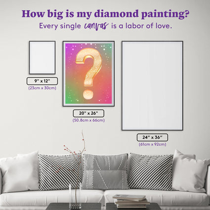 Diamond Painting Mystery Kit #30 - Fantasy (People) 20" x 26" (50.8cm x 66cm) / Square with 65 Colors including 2 ABs / 54,060