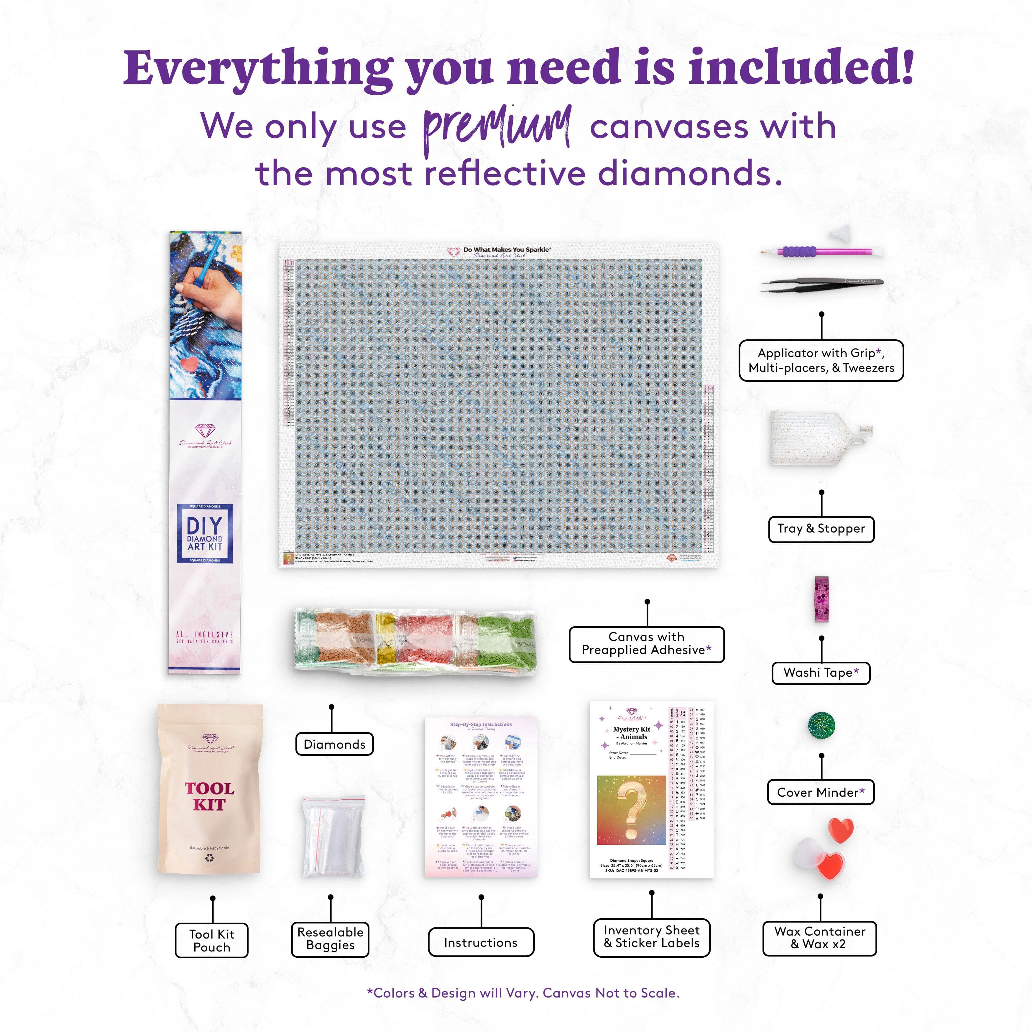 Mystery Kit #32 - Animals – Diamond Art Club