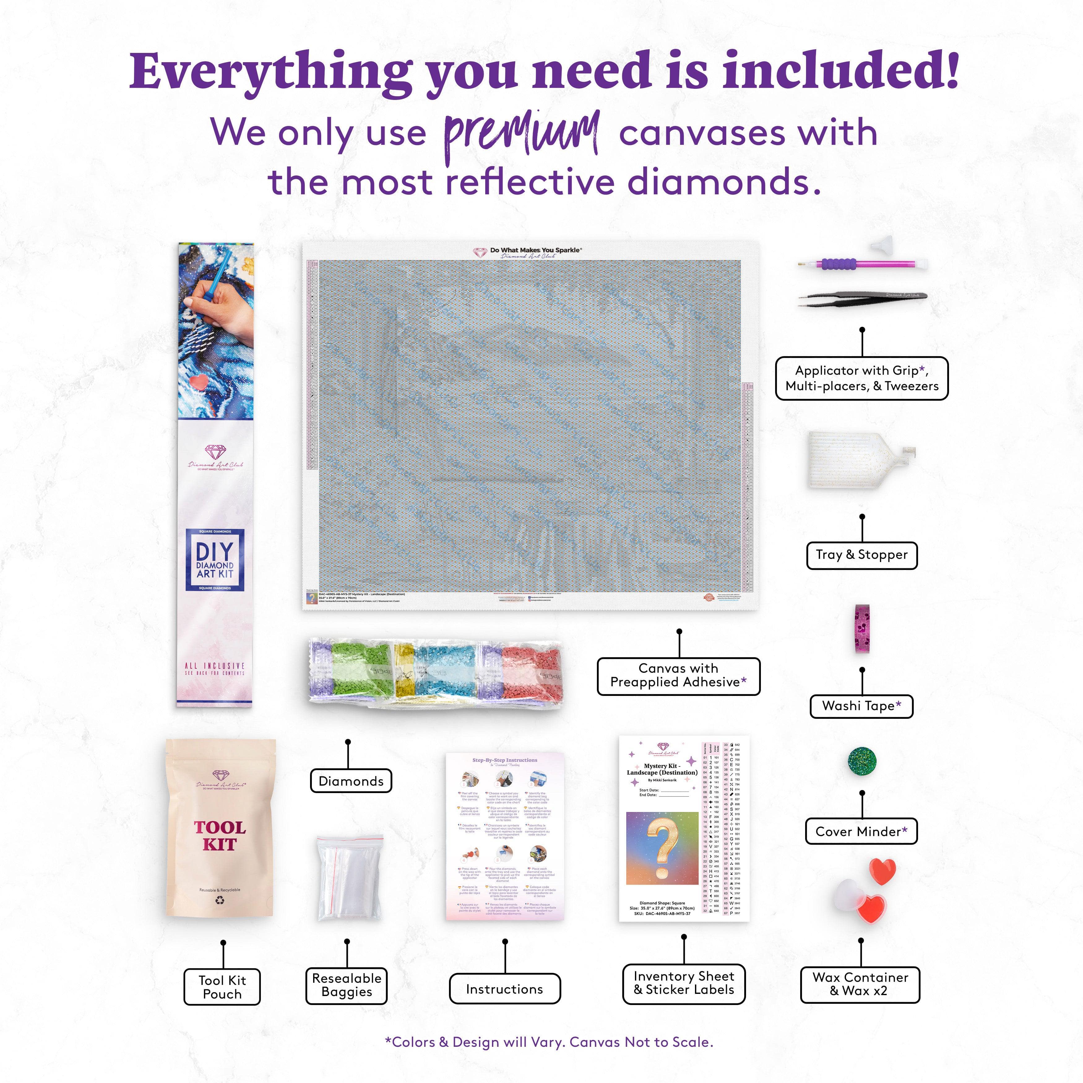 Mystery Kit #37 - Landscape (Destination) – Diamond Art Club