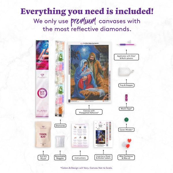 Nativity Scene Diamond Art Club