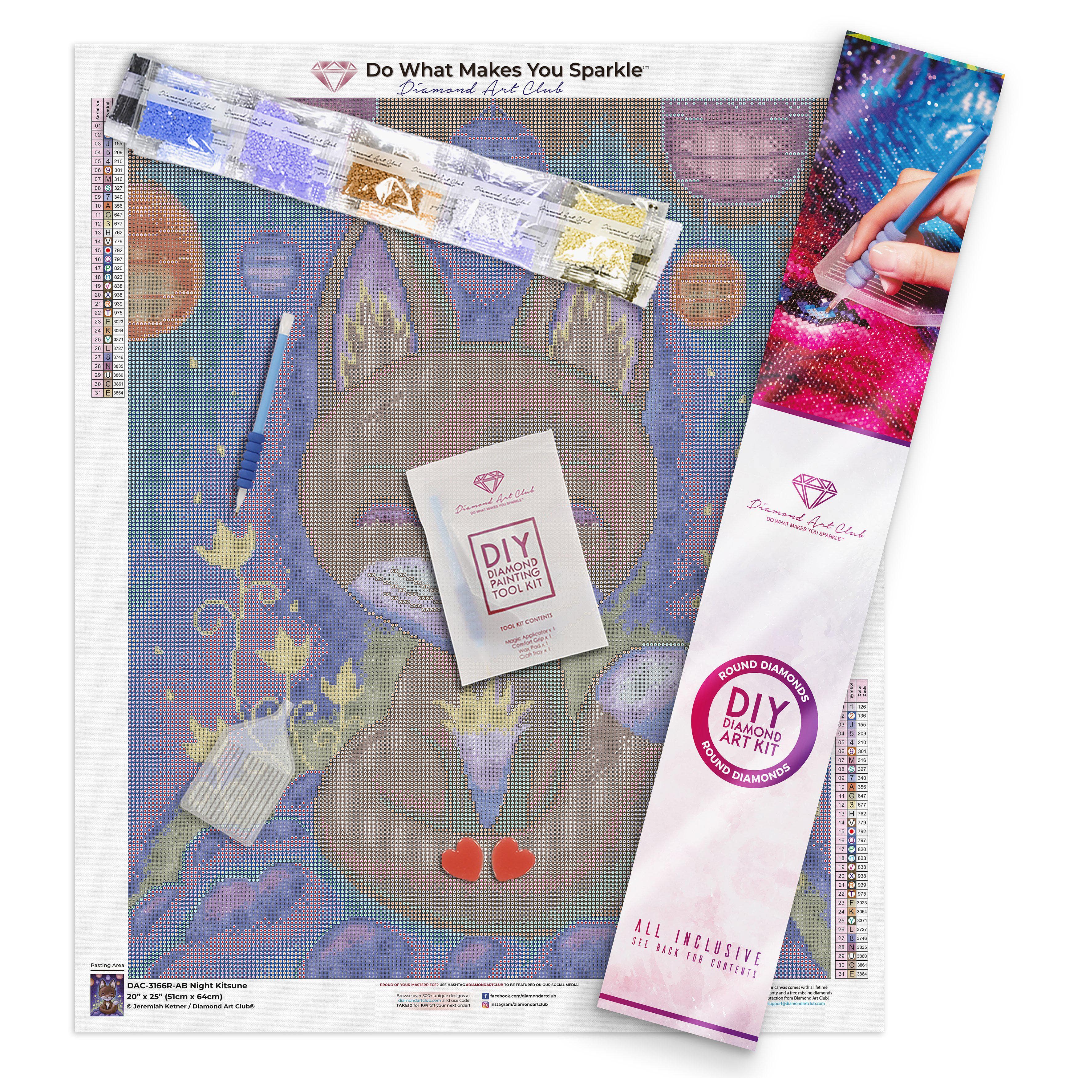 Night Kitsune – Diamond Art Club