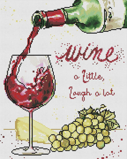 Diamond Painting Oaked and Aged 16" x 20″ (41cm x 51cm) / Round with 32 Colors including 2 ABs / 25,920