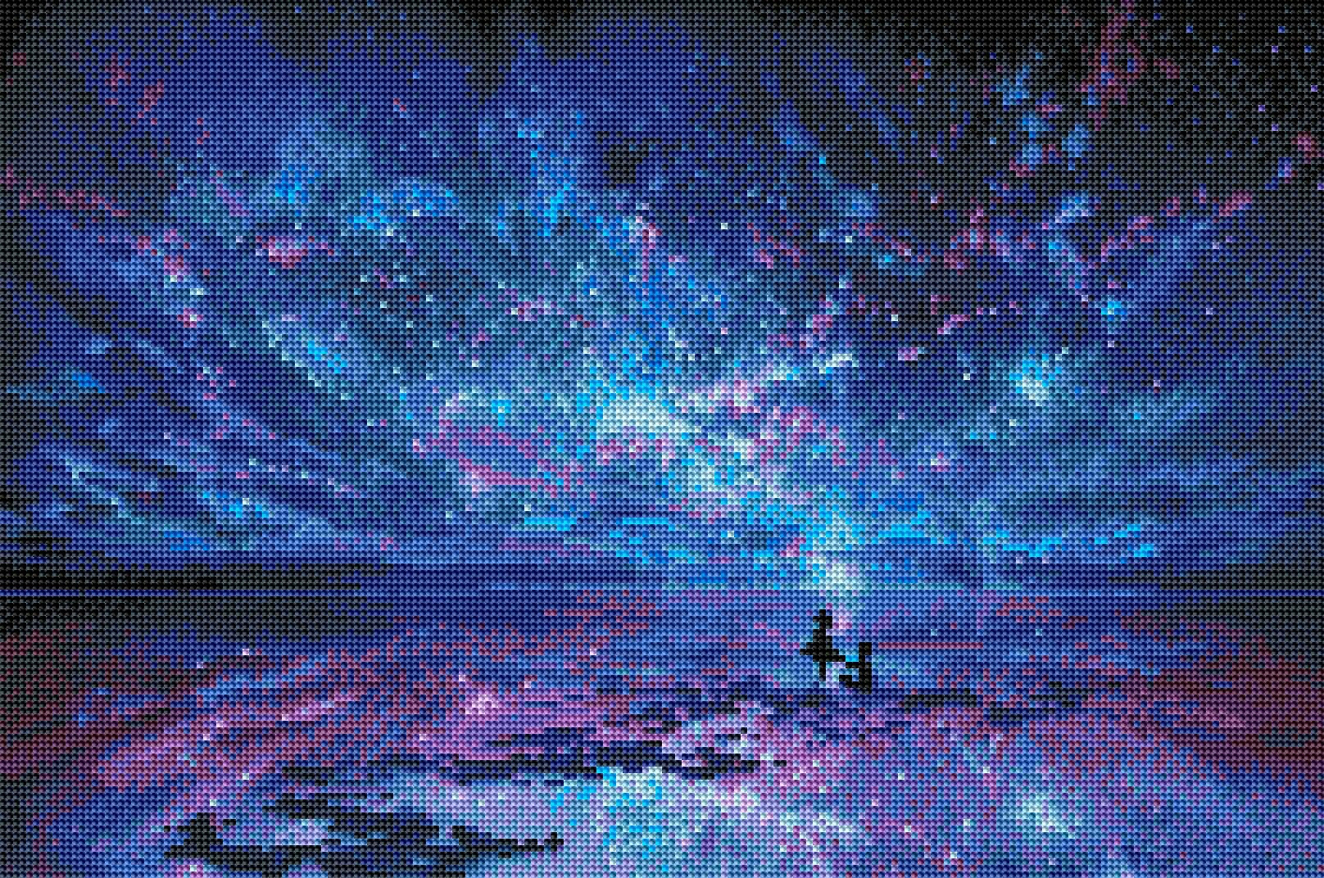Ocean, Stars, Sky, and You – Diamond Art Club