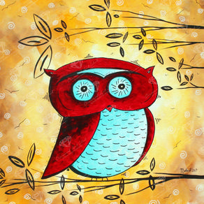 Diamond Painting Peekaboo 16.5" x 16.5″ (42cm x 42cm) / Round With 19 Colors Including 1 AB / 21904