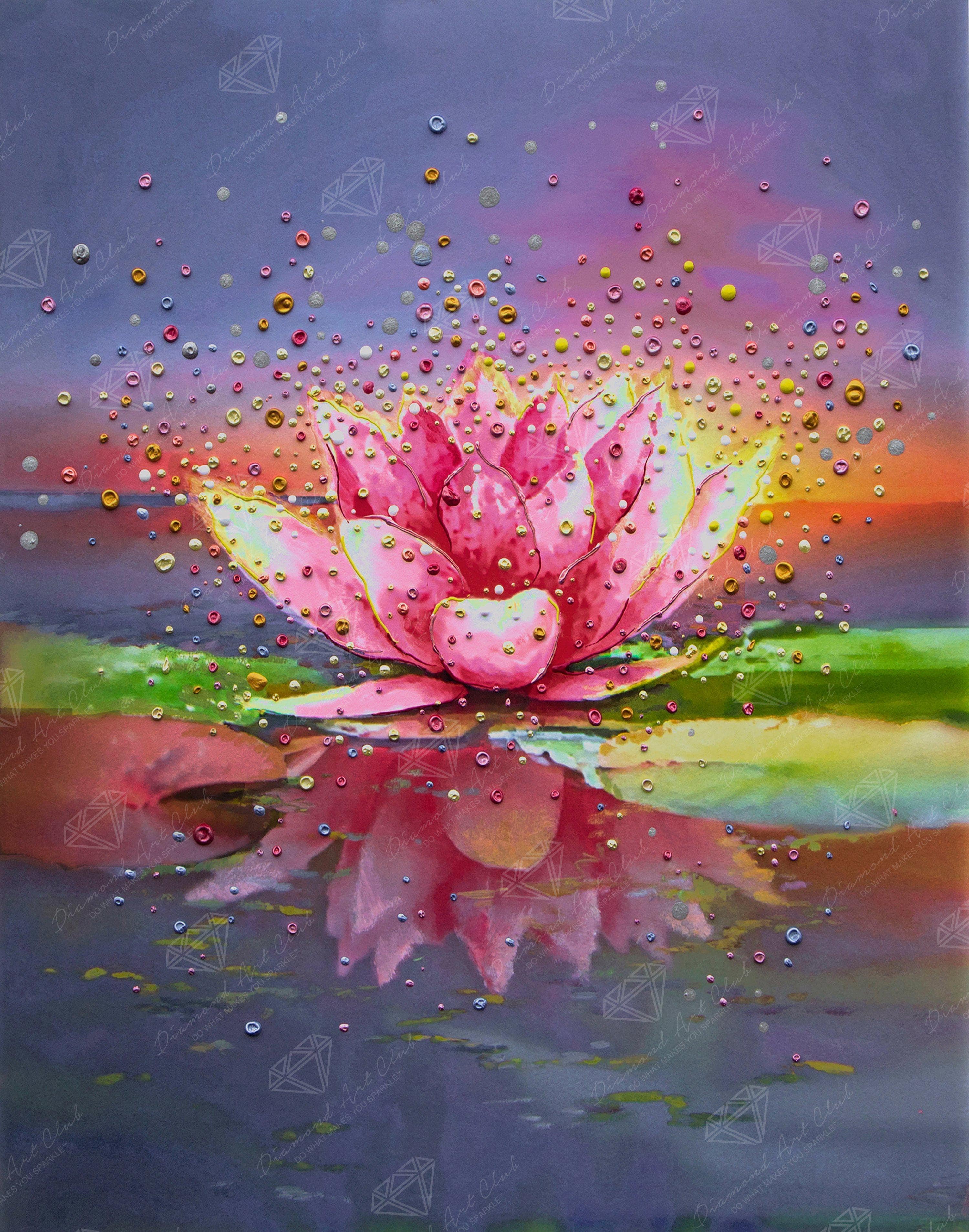 Pink Lotus – Diamond Art Club