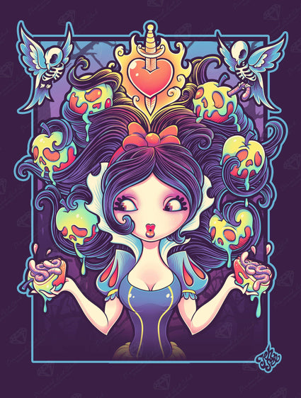 Diamond Painting Poisoned 22" x 29″ (56cm x 74cm) / Round with 31 Colors including 2 ABs / 52,337