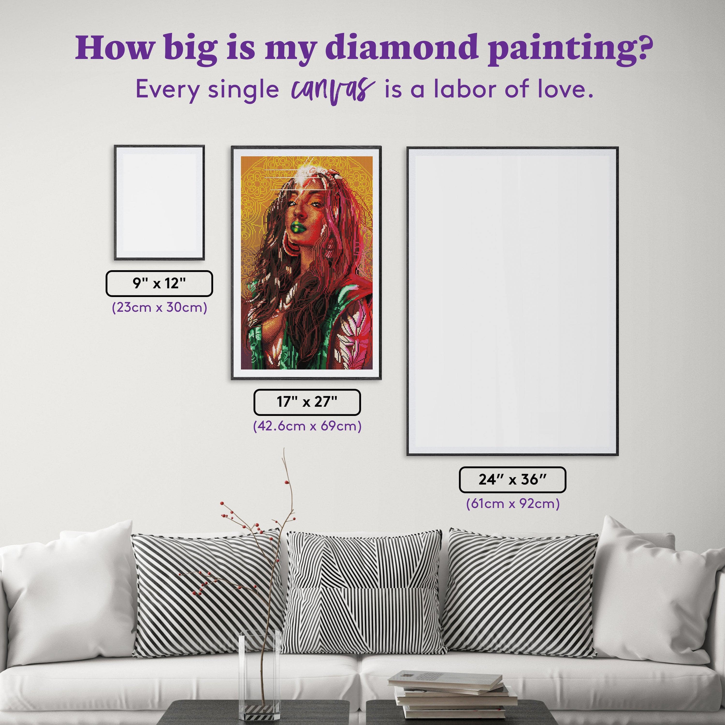 How to Get Wrinkles Out of a Diamond Painting Canvas – Diamond Art Club