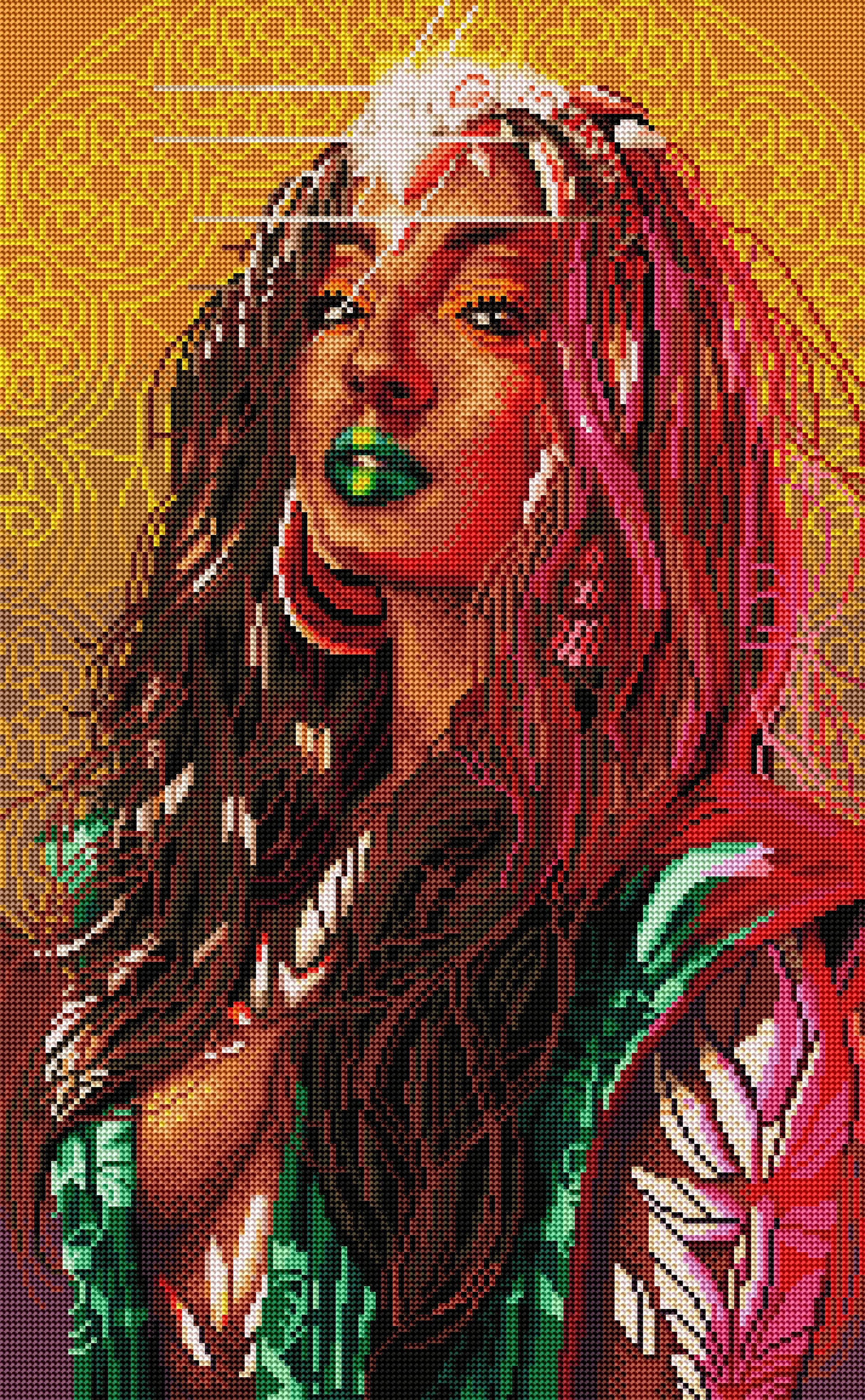 Princess Lulu Portrait – Diamond Art Club