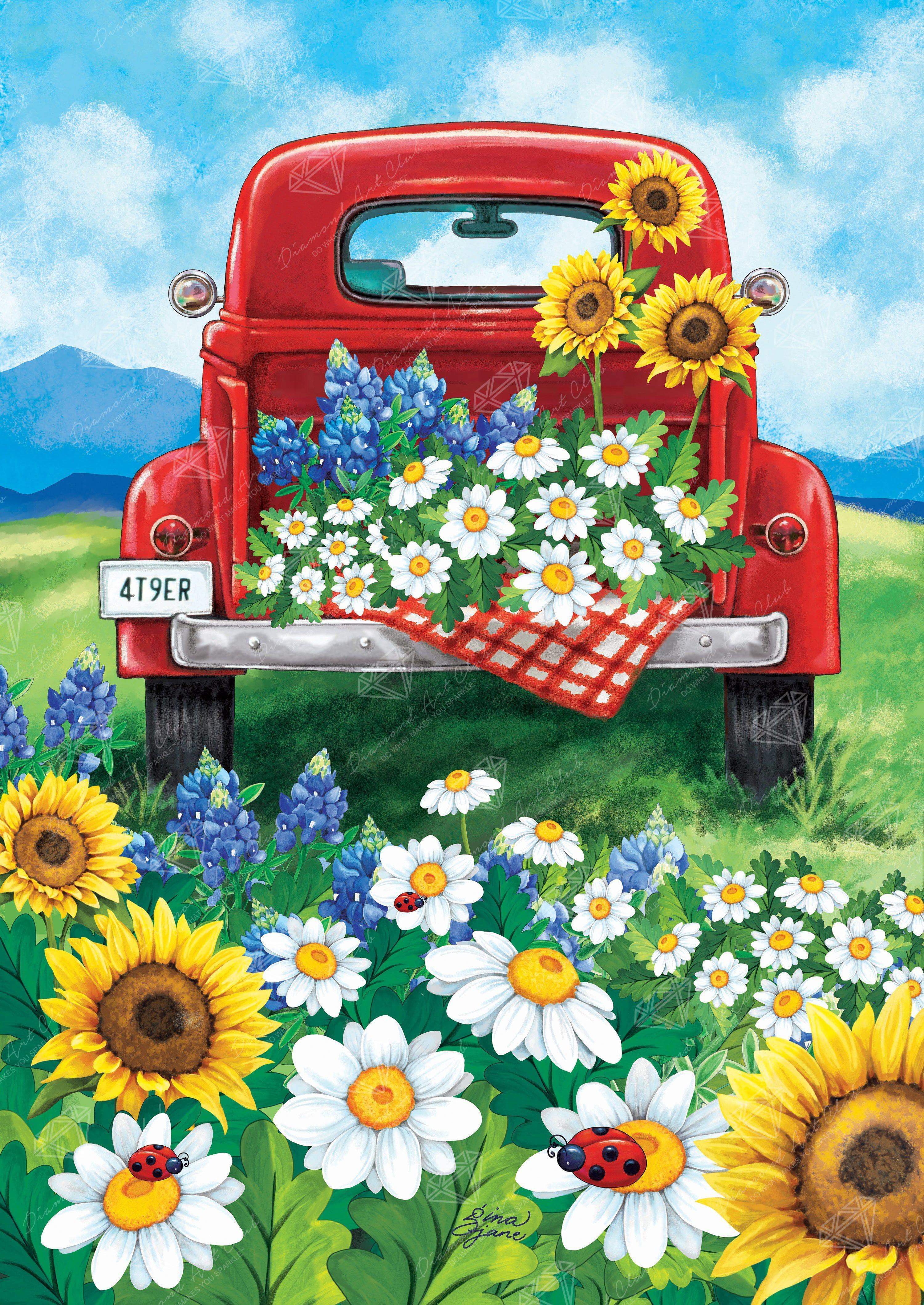 Farm Truck Holiday Art Kit - Artsy Rose Academy