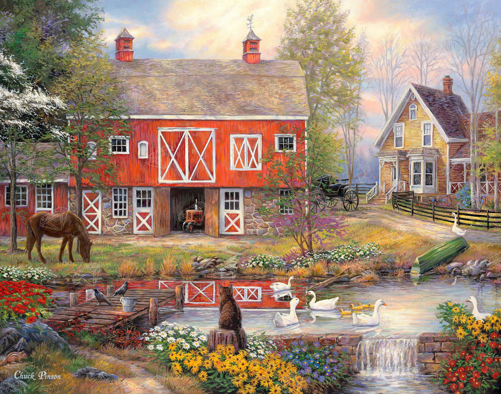 Reflections On Country Living — 22" x 28″ Square 38 Colors Including 2 ABs 61 600