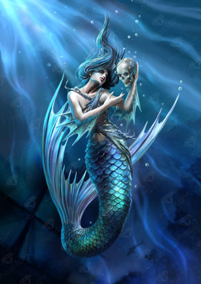 Diamond Painting Sailor‘s Ruin 22" x 31" (55.8cm x 78.7cm) / Square with 47 Colors and 2 ABs / 70,784