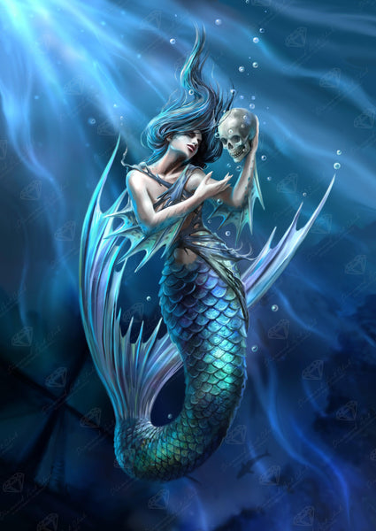 Diamond Painting Sailor‘s Ruin 22" x 31" (55.8cm x 78.7cm) / Square with 47 Colors and 2 ABs / 70,784