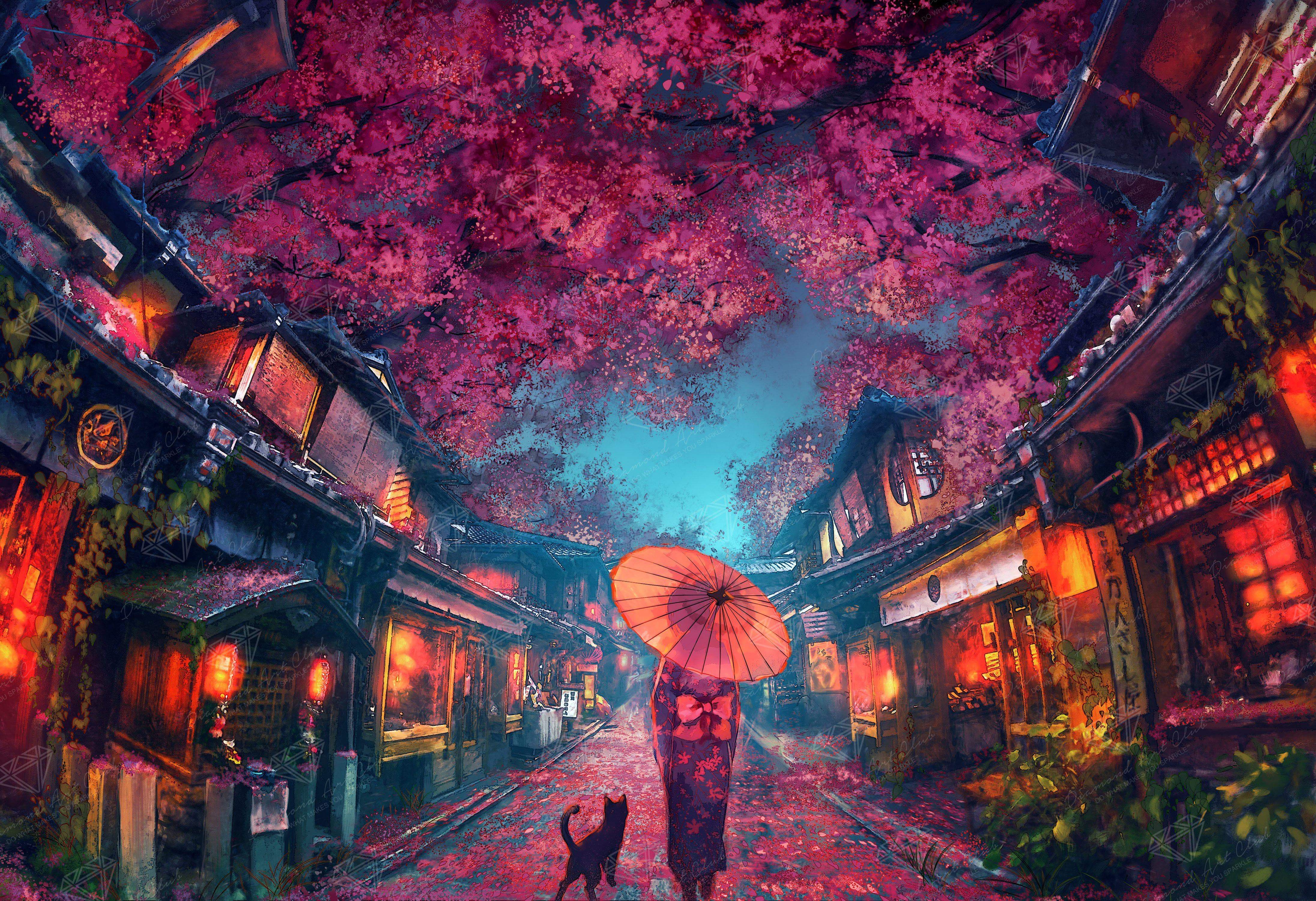 Dream World Sakura Umbrella