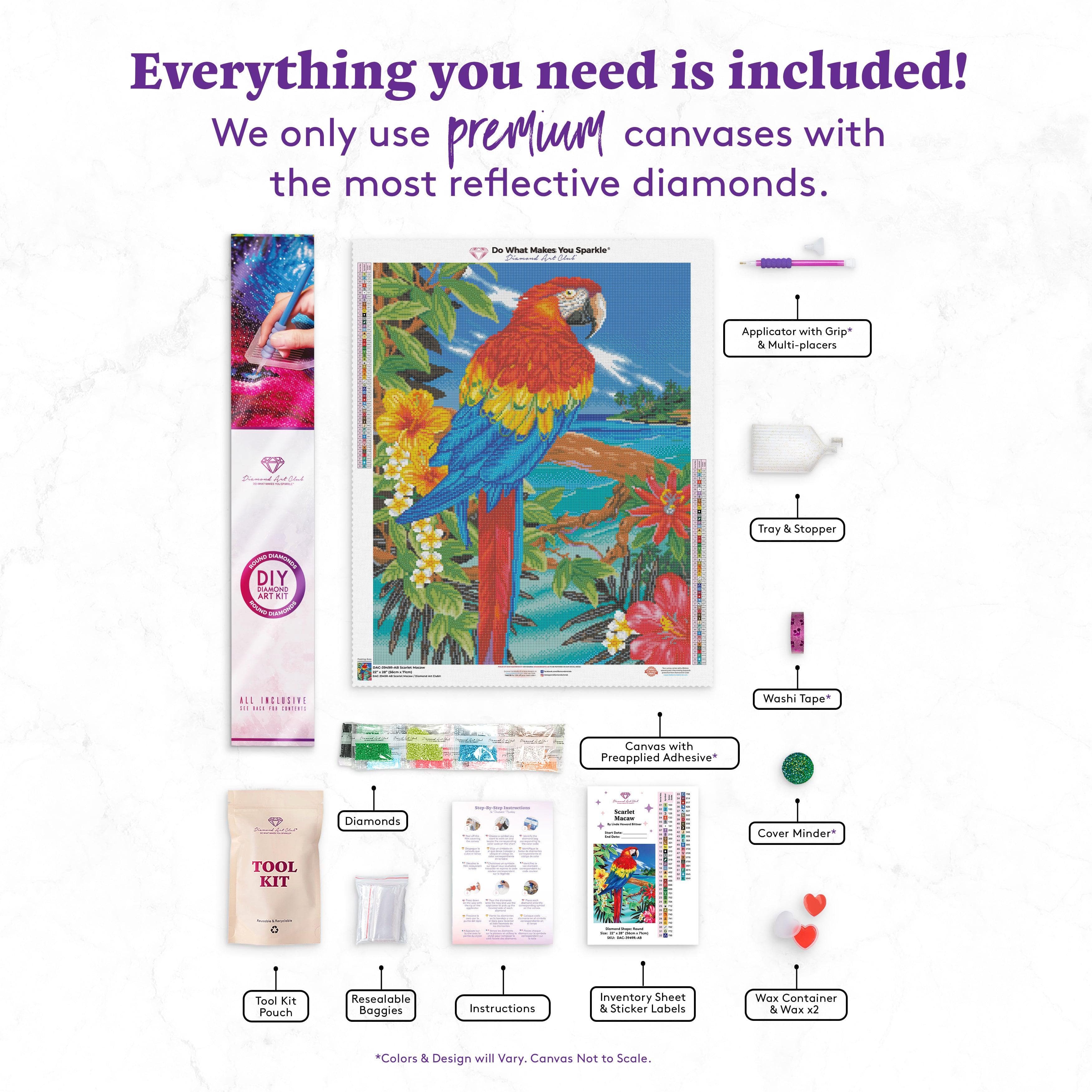 Diamond painting kit for kids -  México