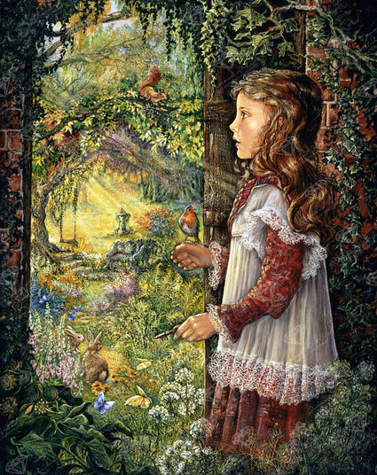 Diamond Painting Secret Garden 27.6" x 34.6″ (70cm x 88cm) / Square with 61 Colors including 4 ABs