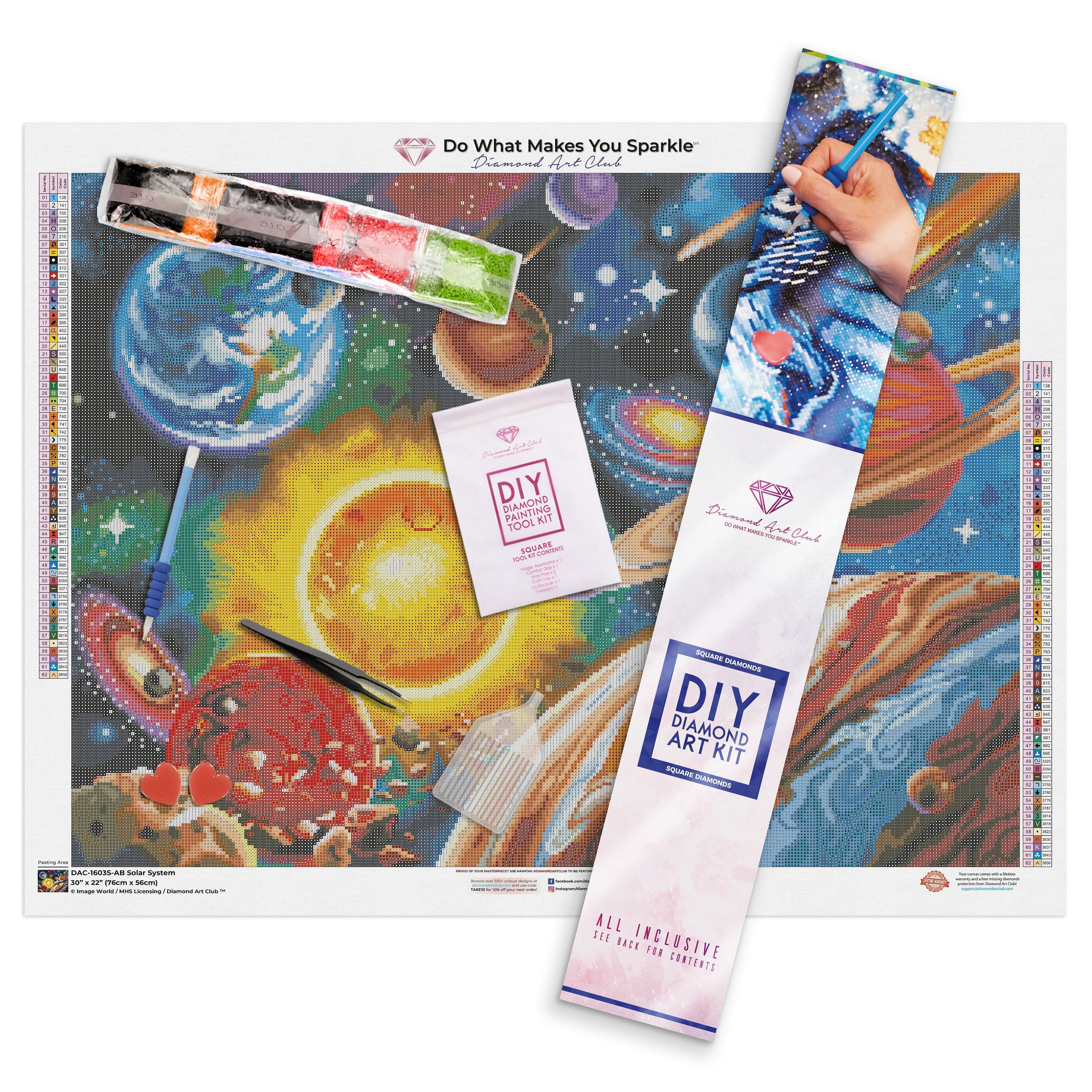 Diamond Painting Release Paper From Diamond Art Club, What Were
