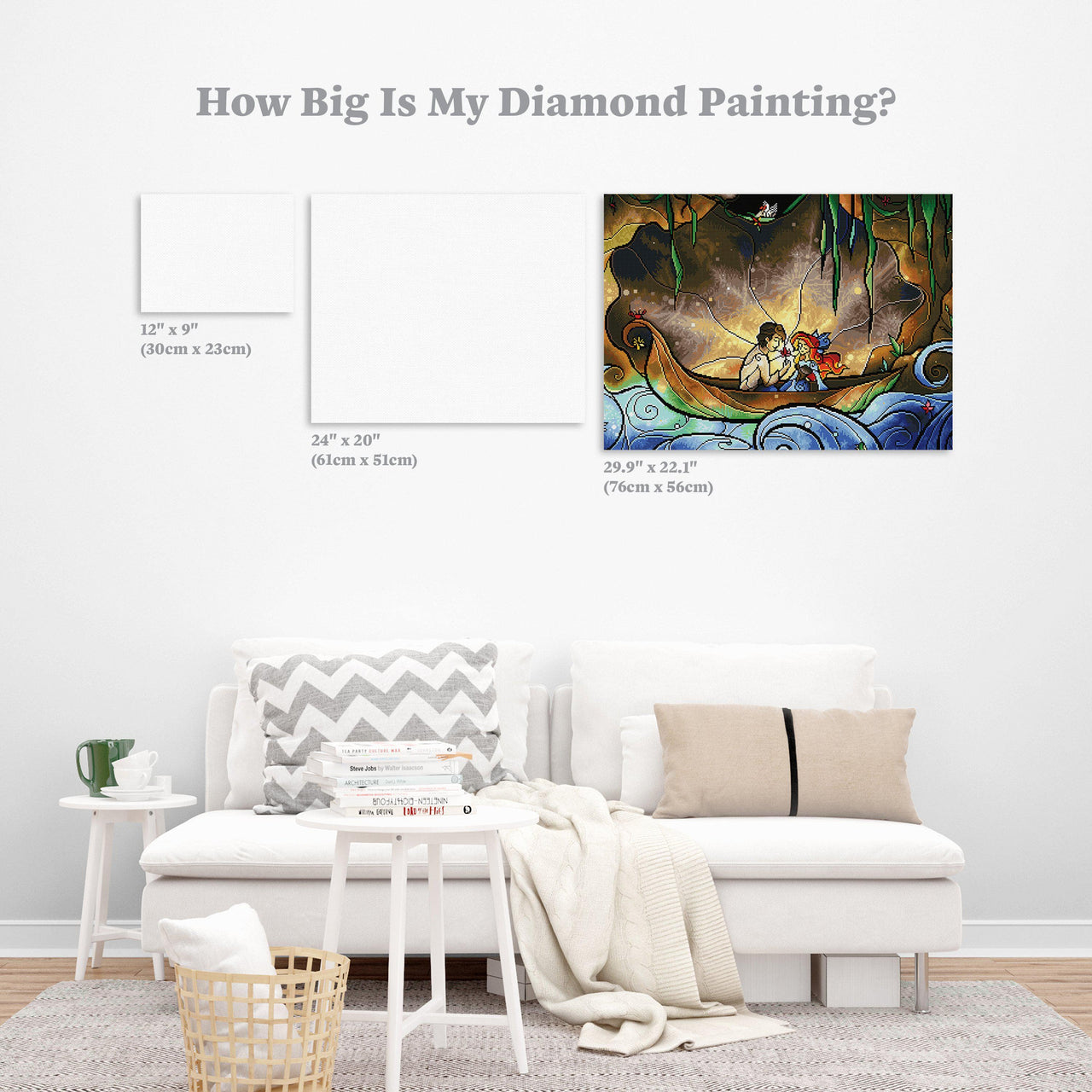 Diamond Painting Something About Her 22" x 30″ (56cm x 76cm) / Square with 50 Colors including 2 ABs