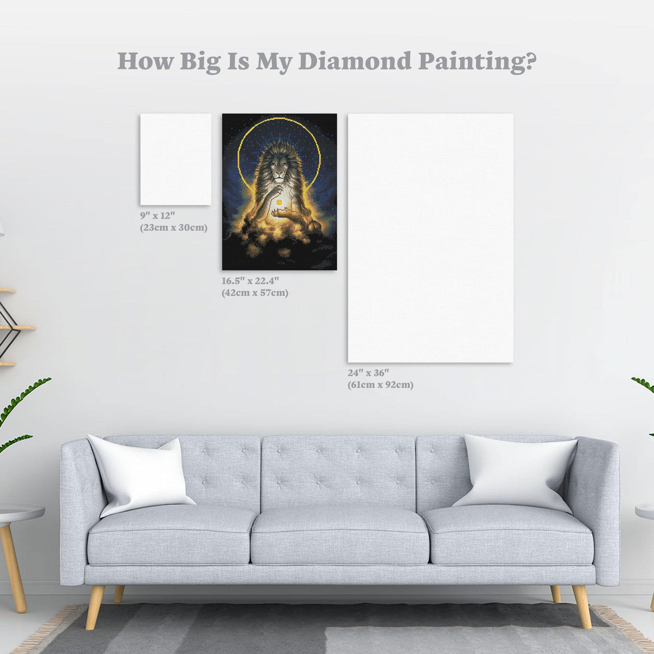 Diamond Painting Soul Keeper 16.5" x 22.4" (42cm x 57cm) / Round With 28 Colors Including 1 AB / 29,895
