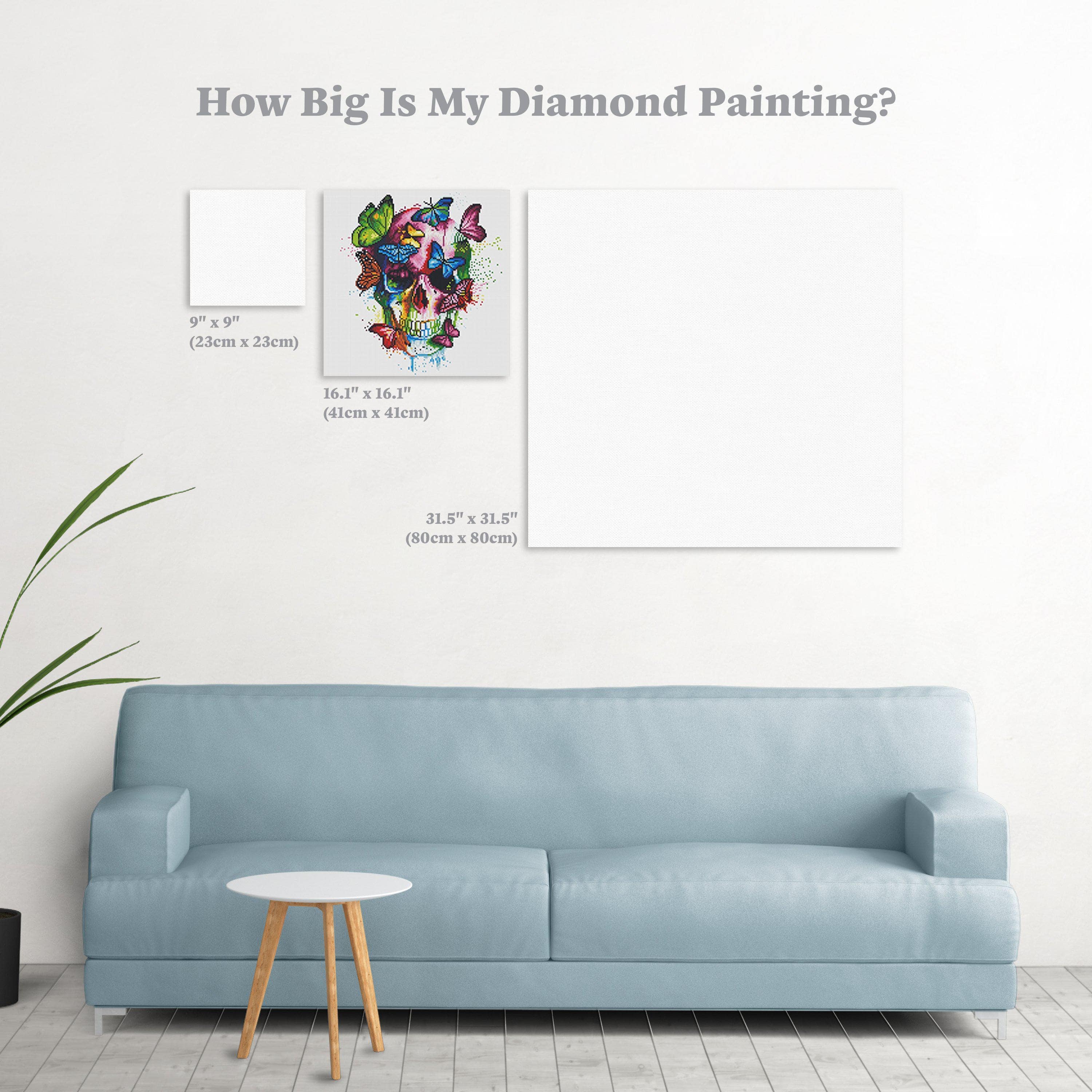 5D Diamond Painting Kits  Musical Note, Vivid Color, Full Square Diam–  Diamond Paintings Store