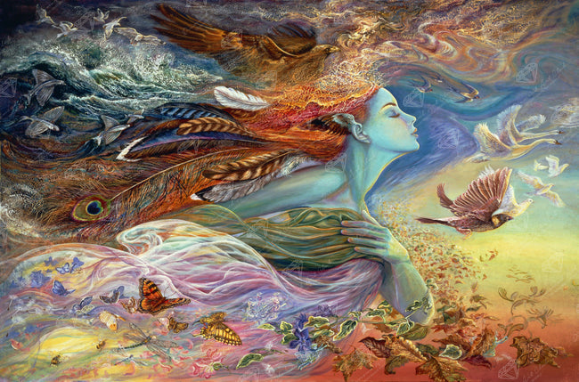 Diamond Painting Spirit of Flight 41.7" x 27.6″ (106cm x 70cm) / Square with 66 Colors including 2 ABs / 116,337