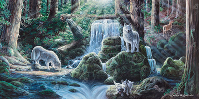 Diamond Painting Spirits 51.2" x 25.6" (130cm x 65cm) / Square With 51 Colors Including 4 ABs / 132,355