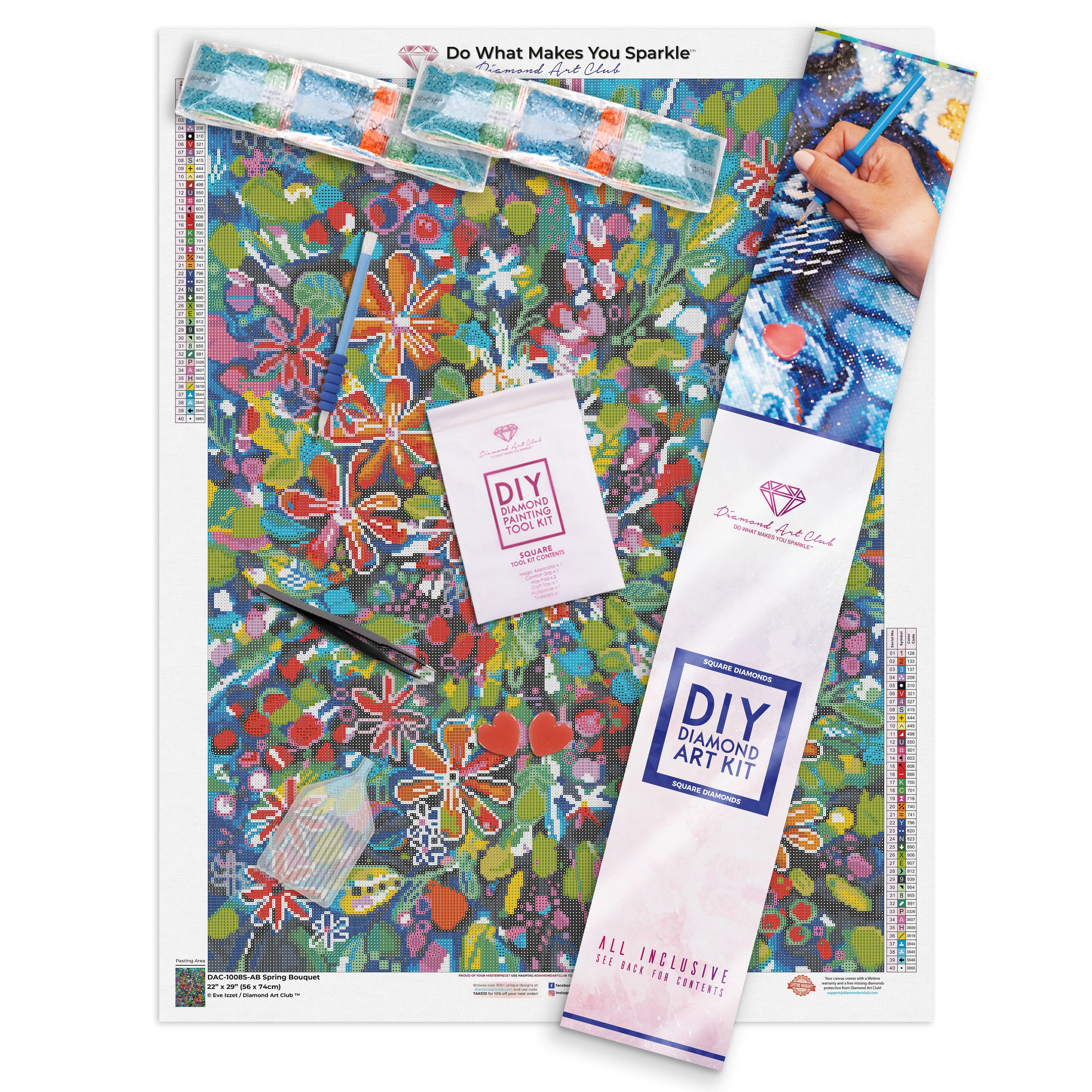 Spring Bouquet – Diamond Art Club