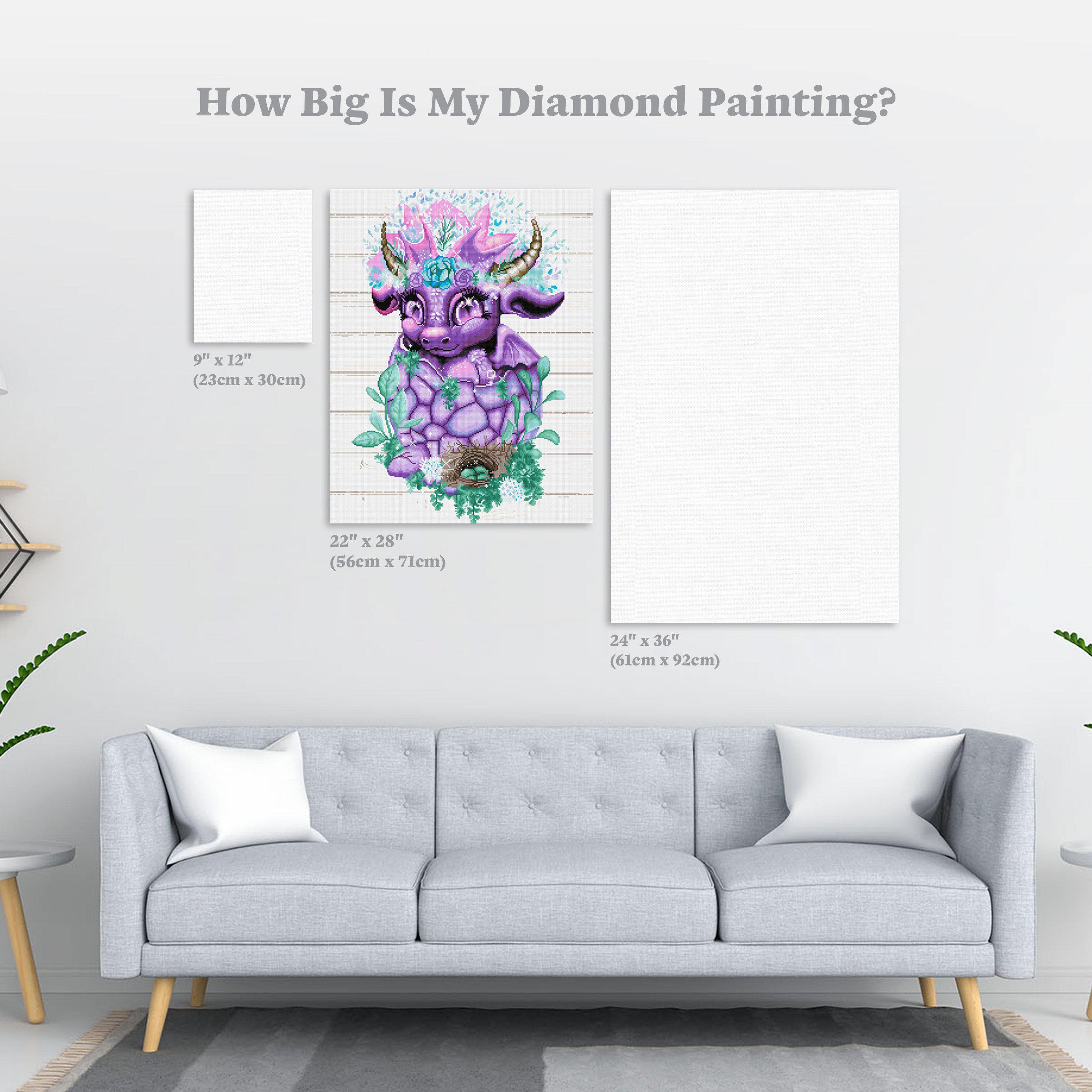 Spring Lil DragonZ – Diamond Art Club