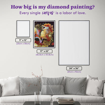 Diamond Painting Springtime Wonder 17" x 22" (42.8cm x 55.8cm) / Square With 52 Colors Including 4 ABs / 38,528