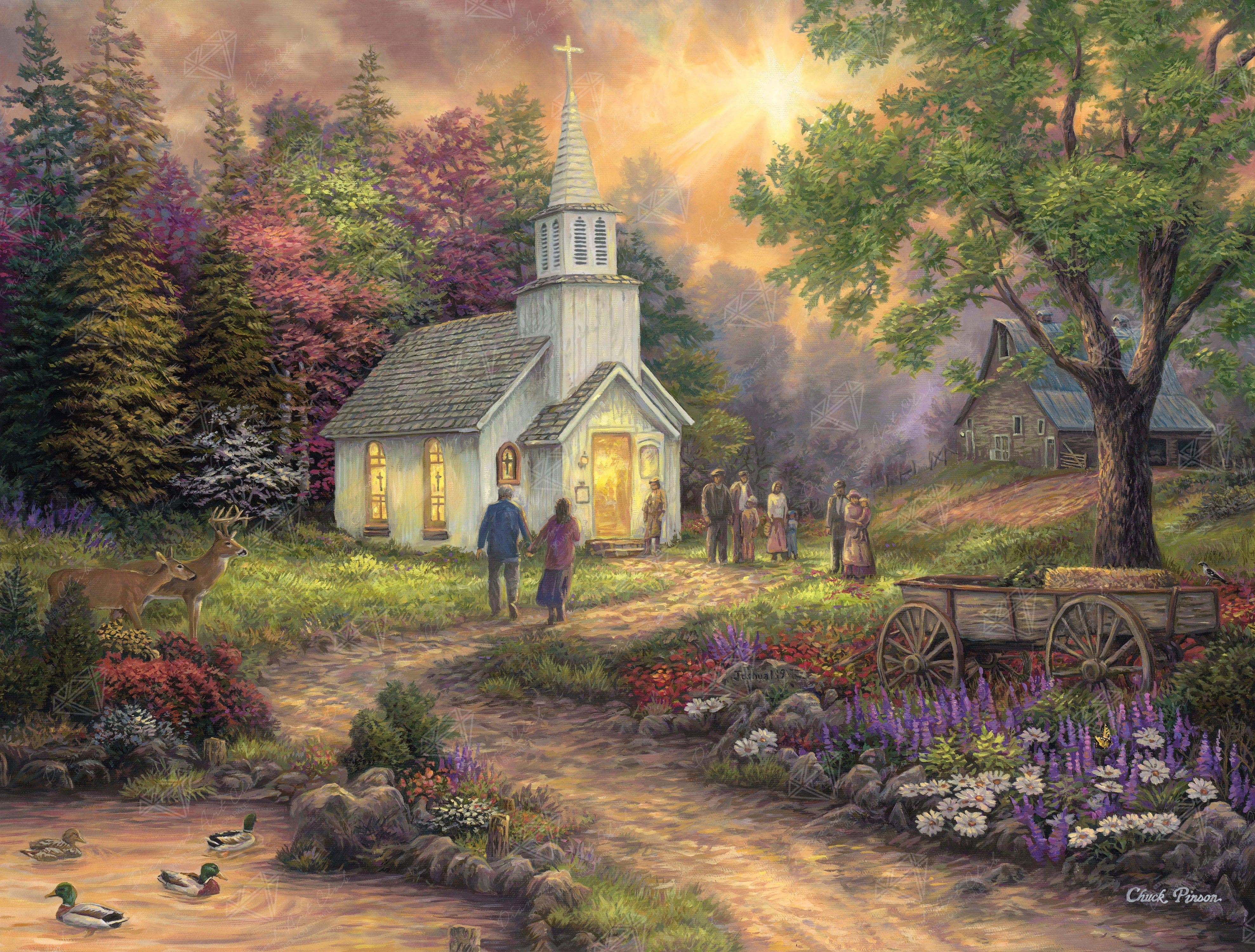 Strength Along the Journey Diamond Painting Kit – Diamond Art Club